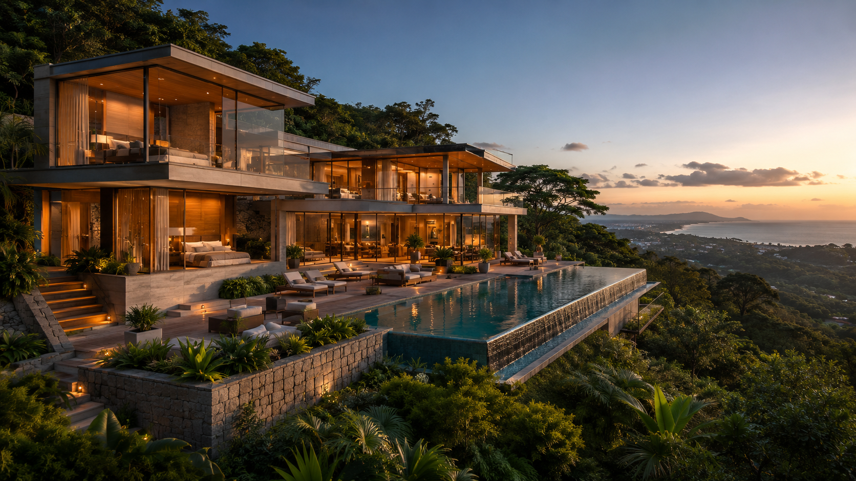 Eksterior Aurelia Cliff Villa